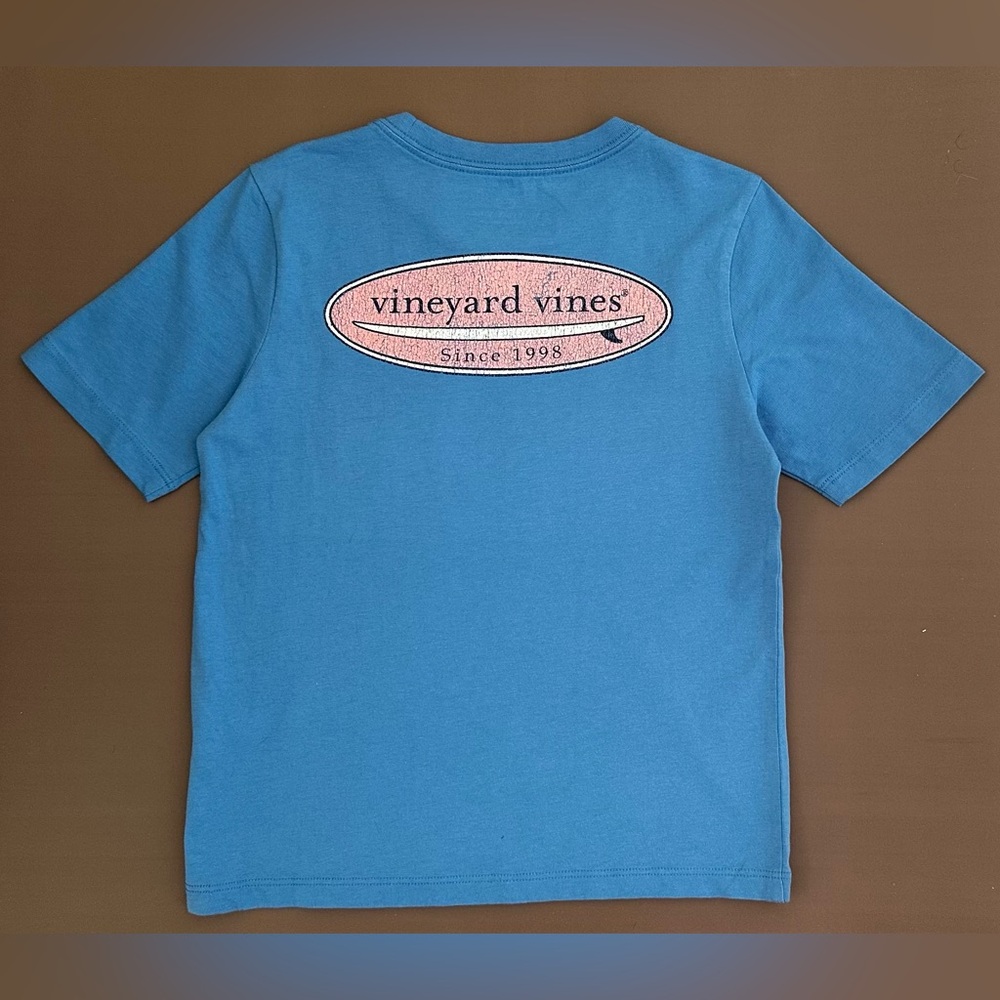 Vinyeard  Vines Tee- shirt Kid Boy Blue, Size 5, 100% Cotton, NWT